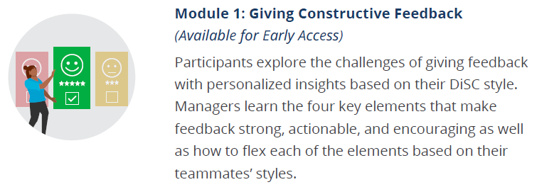 Module 1 - Giving Constructive Feedback Module 1 - Giving Constructive Feedback